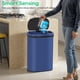 thumbnail image 3 of Bote de basura BestOffice con sensor automático de 50 litros, acero azul oscuro, 3 of 7