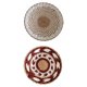 thumbnail image 1 of Cesta Tejida Para Colgar En La Pared Tapices Simples Para Patio Blanco 30cm Rojo 30cm, 1 of 4