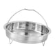 thumbnail image 1 of Cesta Para Vaporera De Acero Inoxidable, Soporte Elevado, Práctico Y Duradero Inserto Para Vaporera De 22cm, 1 of 3