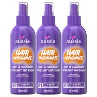 Spray Acondicionador Sin Enjuague Aussie Hair Insurance 240 Ml X3