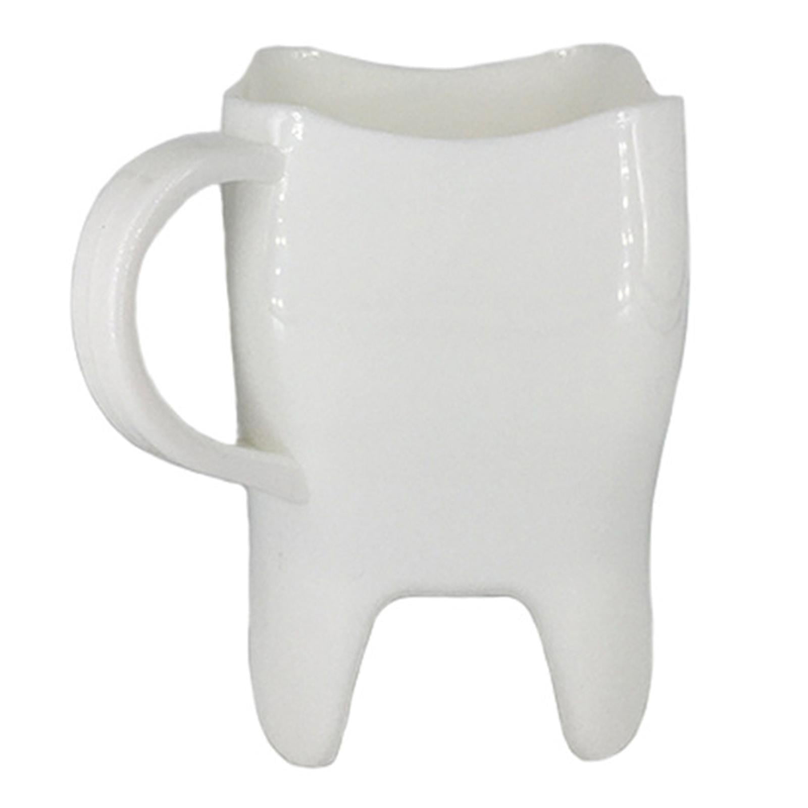 Bothyi - 1 Taza De Café Abs Con Forma De Diente Dental Para Restaurante En Casa