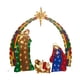 thumbnail image 4 of Letrero De La Sagrada Familia En 2D Con Luces Para Manualidades Navideñas Al Aire Libre Y En El Patio., 4 of 5