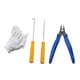 thumbnail image 2 of Juego De Herramientas Para Encordar Raquetas, Agarre Cómodo, Herramienta Manual Para Raquetas, Color Amarillo, 2 of 5