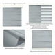 thumbnail image 3 of Cortina Roller Duo Zebra Día Noche 80x200cm Beiti Color Gris, 3 of 6