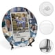 thumbnail image 4 of Anatomía según Grey Plato decorativo de porcelana fina (bone china), plato decorativo de cerámica para hogar, oficina, soporte de pared, platos decorativos para dormitorio - 6 pulgadas (15 cm), 4 of 6