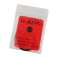 Magideal - Juntas De Sellado, Carcasa Trasera De Reloj, Repuesto De Junta, Joyería Para Reparadores, Herramientas De Reparación Profesionales Resistentes Al Agua Calibre 07 Mm