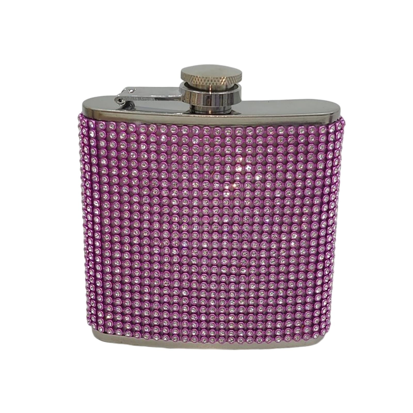 Bothyi - Botella Para Beber De 6 Oz, Botella De Agua Portátil De Fácil Llenado Para Pesca, Caza, Rosa