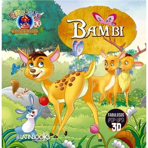 Latinbooks - Libro Mini Carrusel -Bambi