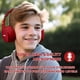 thumbnail image 3 of Auriculares Kids Bluetooth 5 3 Inalámbricos 60h Play Rojos, 3 of 5