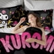thumbnail image 4 of Kuromi Soft 3D Printed Duvet Cover Bedding Set with Comforter Cover 3 Piece Set, 4 of 5