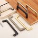 thumbnail image 5 of Tiradores de Gabinete, 8Pcs 5 Pulgadas - Manijas de Cajón de Aleación de Aluminio, Manija de Hardware de Cocina para Muebles de Puerta, Armario (Níquel Cepillado), 5 of 7