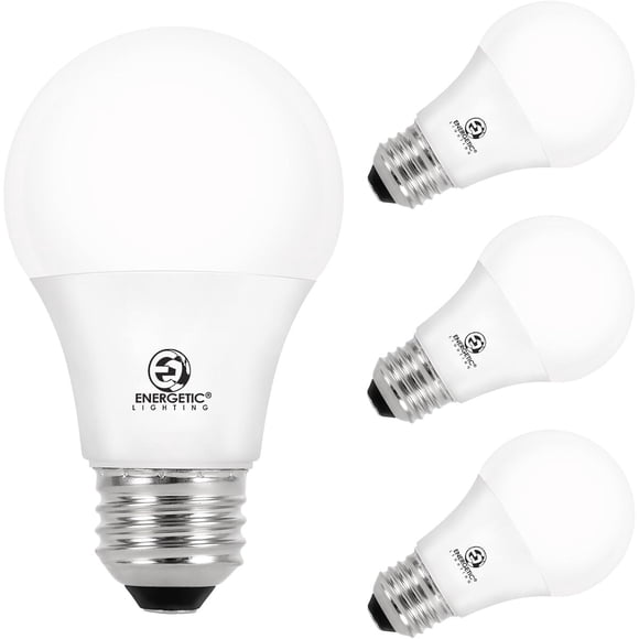 Ampolleta LED Energetic A19 8W 760LM E26 2700K Blanca