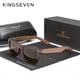 thumbnail image 1 of Handmade Wooden Sunglasses by KINGSEVEN - UV400 Protection, Polarized Lenses, Retro Design - Perfect for Men & Women!, 1 of 5