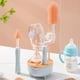 thumbnail image 3 of Estante de secado de botella de bebé y conjunto de limpieza, con cepillo de botella de silicona giratoria, cepillo de chupete, cepillo de paja, regalo de sorpresa de Navidad 2025 para la nue, 3 of 3