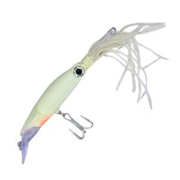 Ioensy - Falda De Calamar Luminosa Cebo Señuelos De Pesca De Pulpo Resplandor 8.6In Para Pesca En El Océano