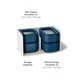 thumbnail image 3 of Set de 9 recipientes de vidrio Caraway para almacenamiento de alimentos, 3 of 7