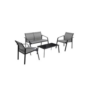 Habita2 Chile - Set De Terraza 4 Piezas Estructura Metalica