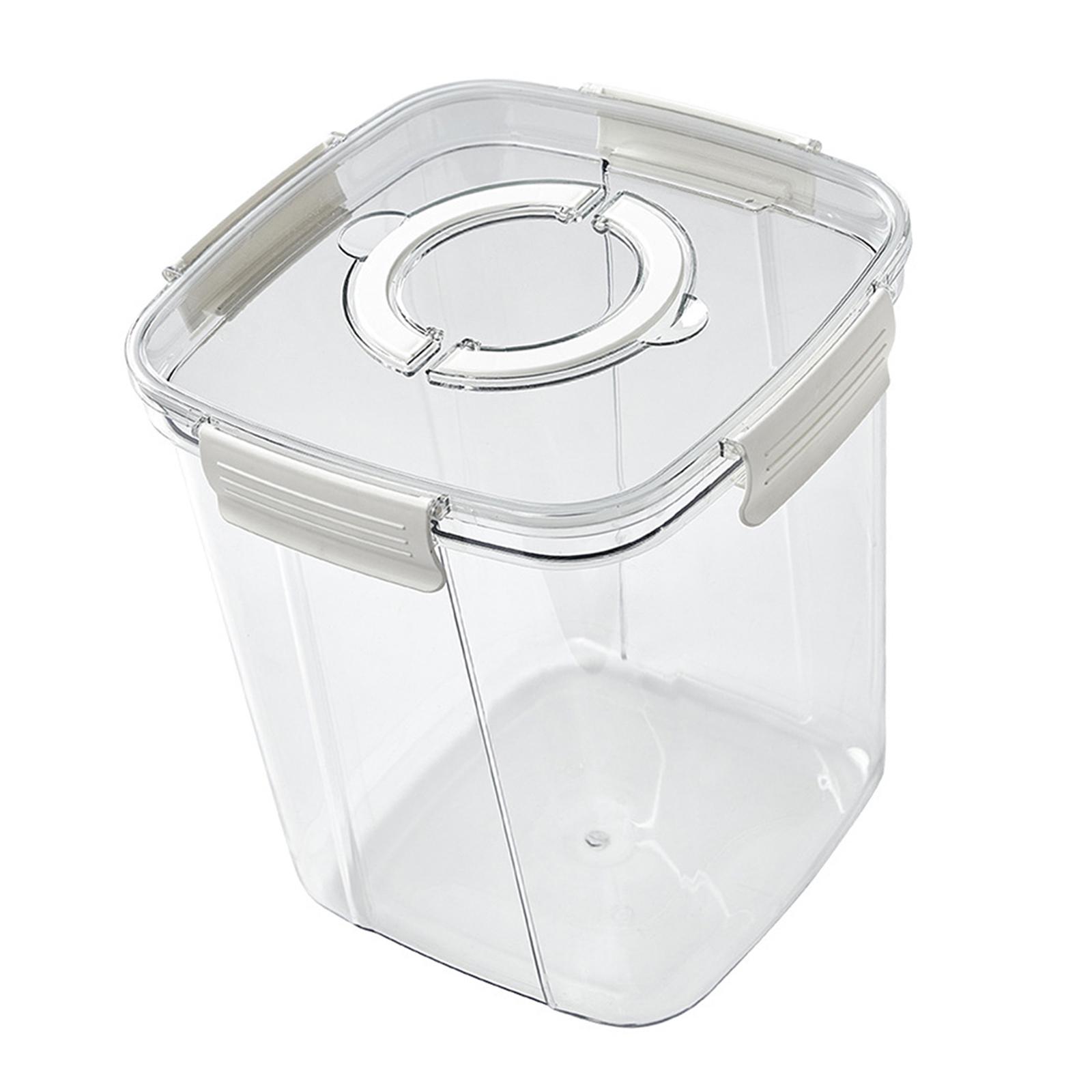 Magideal - Contenedor De Almacenamiento De Arroz, Contenedor De Arroz Con Taza Medidora, Contenedor Hermético Para Alimentos, Para Encimera Del Hogar, Aperitivos 10 Kilos