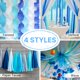 thumbnail image 5 of PartyWoo Papel Crepé 4 uds 100 m Azul Claro y Azul Cielo, 5 of 6