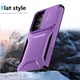 thumbnail image 5 of Funda Resistente para Samsung Galaxy S23 FE con Tapa Deslizante y Protección Militar Morado, 5 of 6