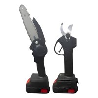 Genérico - Kit Jardinería Mini Motosierra Pequeña Tijera Podar Jhn