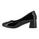 thumbnail image 3 of Zapato Tacón Bloque Suzi Negro Charol Alquimia, 3 of 7