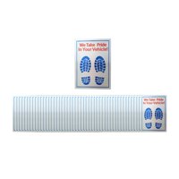 Ioensy - Alfombrillas De Papel Para Coche, Papel Protector Para El Escritorio, Para El Lavado De Vehículos, 50 Unidades