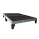 thumbnail image 4 of Base de Cama Europea 2 Plazas Dividida Felpa Gris, 4 of 4