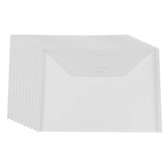 Bolsillos de almacenamiento, bolsas de plástico transparentes resellables, 10 unidades Briartw