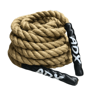 Linea Sport - Cuerda De Batalla 9M X 25Mm De Yute Para Crossfit Y Fitness