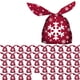 thumbnail image 4 of 50 Piezas De Bolsas Navideñas Goody Gift Bags Bulk Red Snowflake, 4 of 5