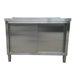 Prochef - Mesón Mural Cerrado Acero Inoxidable 120X60 Cm