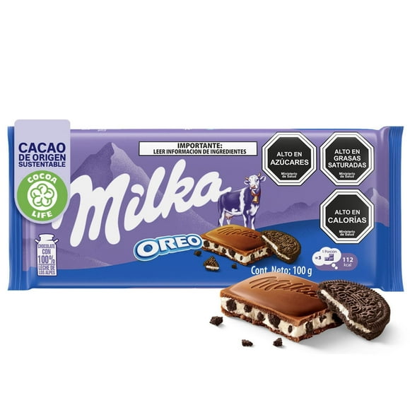 Chocolate Relleno Con Oreo, 100 g