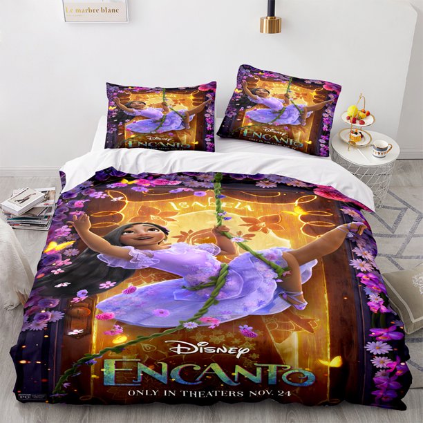 Encant _ or En_canto Bedding Set Sheet Set for Kids Adults,All Season Lightweight