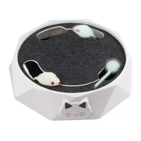 Total Click - Juguete Interactivo Electrico Ratones Para Gatos Mascotas