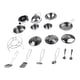 thumbnail image 2 of 17pcs Mini Kids Kitchen Cookware Playset Utensilios De Cocina Dolllhouse Toys F, 2 of 5