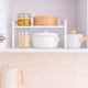 thumbnail image 3 of Repisa Organizador Multiuso Cocina Acero Madera 34cm Color Blanco., 3 of 8
