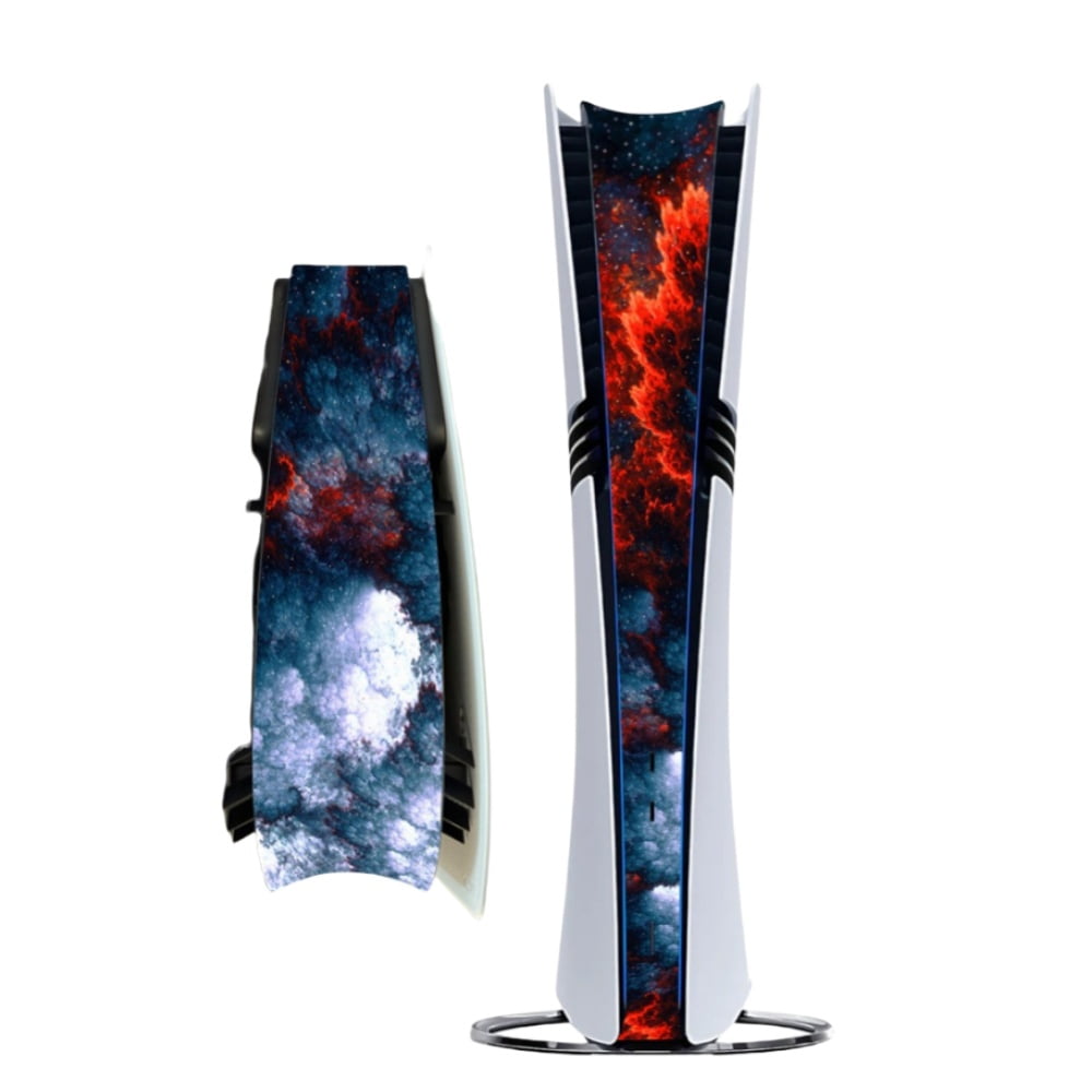 Genérico - Middle Skin Sticker Compatible Con La Consola Playstation 5 Pro - Accesorio Decorativo De Tira Protectora A Prueba De Polvo Para Ps5 Pro-multicolor-03