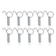 thumbnail image 4 of 10 Paquetes De Gancho De Resorte De Puerta De Jaula De Metal Elástico Para Jaula De Conejo Grande, 4 of 5