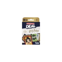 Hasbro - Monopoly Deal Harry Potter - Juego De Mesa - En Español