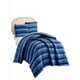 thumbnail image 1 of Cobertor Piel De Conejo Imitacion Con Diseño 2plaza Color Azul, 1 of 4