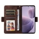 thumbnail image 4 of Carcasa FOXDOCK Xiaomi Poco F6 Pro de cuero PU, diseño acolchado clásico, protección contra caídas y rayones, 4 of 5