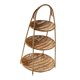 thumbnail image 4 of Cesta Tejida, Estante Para Pasteles, Soporte Para Cupcakes, Organizador Para Encimera, Pasteles Redondos, 4 of 5