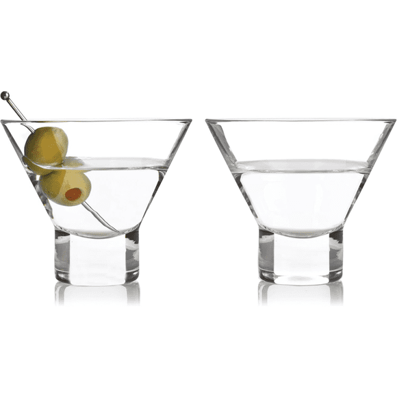 Pack 2 Vasos Para Martini Cristal Martini Serve Coctelería