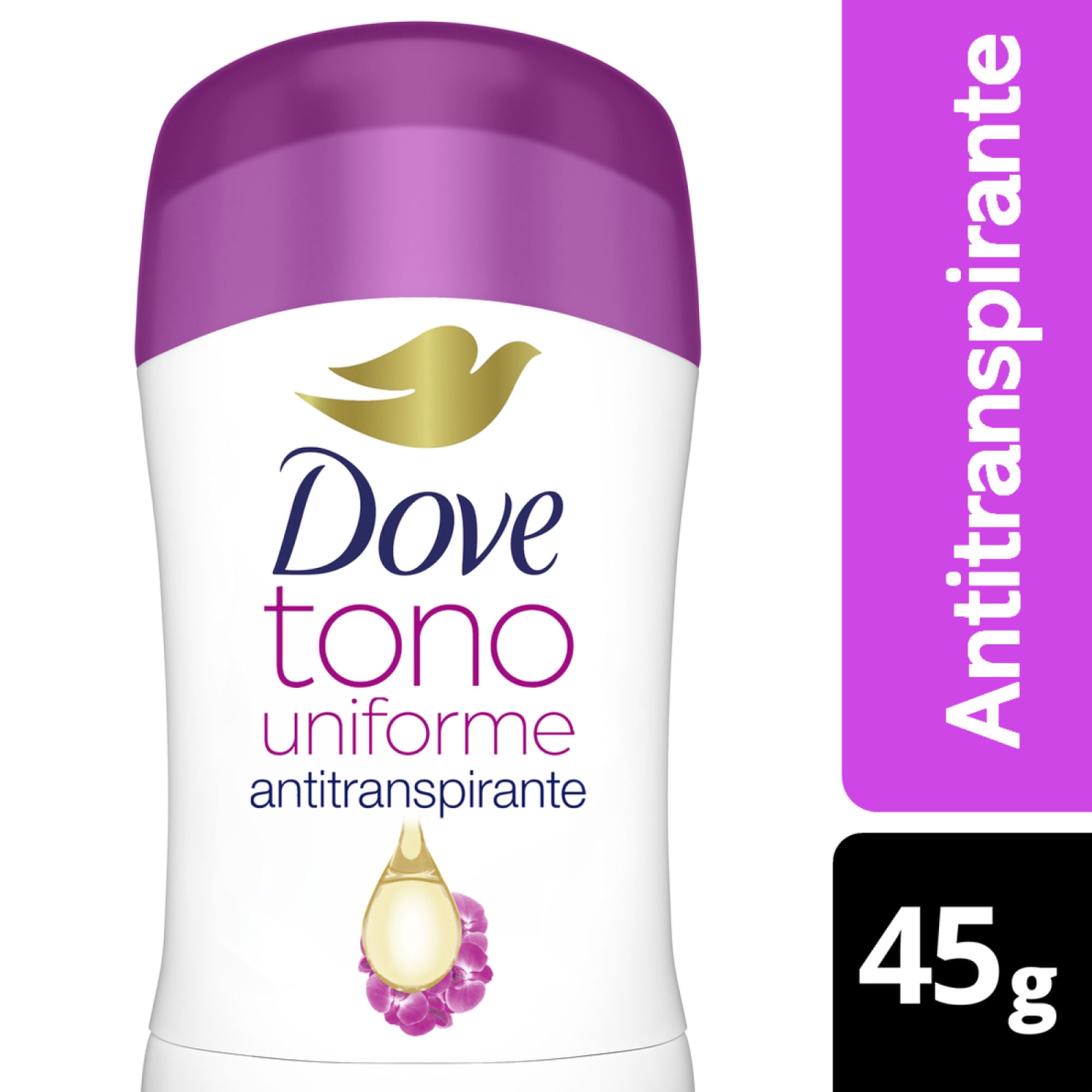 Desodorante Barra Dove Tono Uniforme Orquídea Mujer