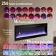 thumbnail image 2 of Smart 50" WiFi-Enabled Electric Fireplace Heater, Recessed in-Wall and Wall-Mounted, 2 of 3