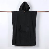 Poncho De Playa 70×100 Cm./ Negro – Mashini