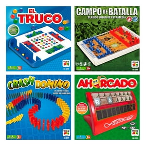 Toyng - Pack 4 Juegos Clasicos Volumen 2