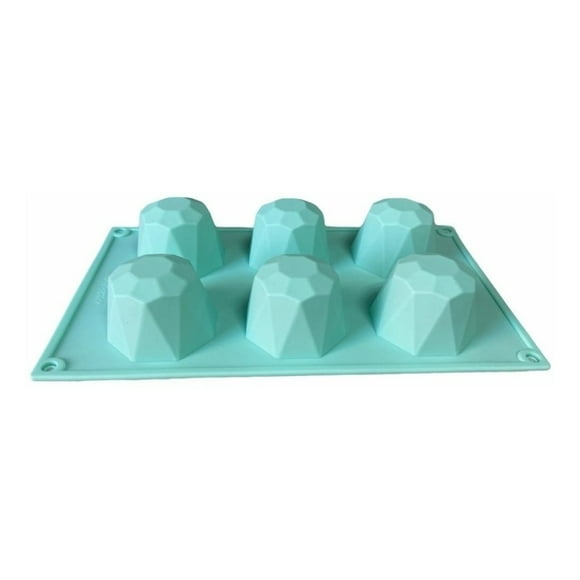 Molde De Silicona Moldes Silicona Dulces 6 Cavid Geométrico