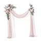 thumbnail image 4 of 2 Piezas Boda Arch Flores Colgantes Decoración De La Decoración Del Letrero De Bienvenida, 4 of 5